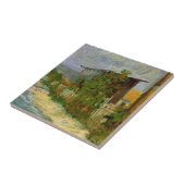 モンマルトルパス&サンフラワーズバイビンセント・ヴァン・ゴッホ タイル (側面)