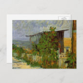 モンマルトルパス&サンフラワーズバイビンセント・ヴァン・ゴッホ ポストカード (正面/裏面)