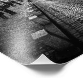 モンマルトルパリB & W - フォトプリント (角)