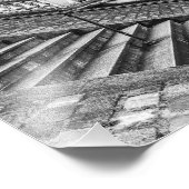 モンマルトル階段（白黒） - フォトプリント            (角)