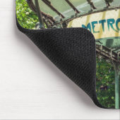 モンマルトル駅への入り口 – パリ マウスパッド (コーナー)