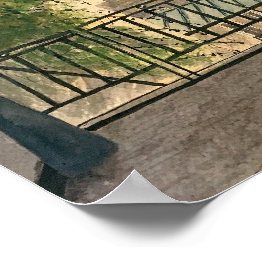 「モンマルトル」 ポスター (角)