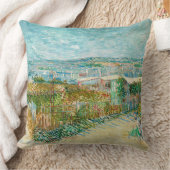 モンマルトル，ムーランデラガレットの後ろ，パリ クッション (ブランケット)