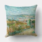 モンマルトル，ムーランデラガレットの後ろ，パリ クッション (裏面)