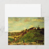 モンマルトル：採石場、ミュール by ヴィンセント・ヴァン・ゴッホ (正面/裏面)