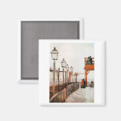 モンマルトル(F272)ヴァンゴッホファインアート マグネット (正面/裏面)