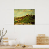 モンマルトル：Quarry, the Mills by Vincent van ゴッホ ポスター (キッチン)