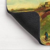 モンマルトル：Quarry, the Mills by Vincent van ゴッホ マウスパッド (コーナー)