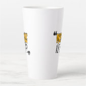 モンミンアイン簡単 カフェラテマグ (正面)