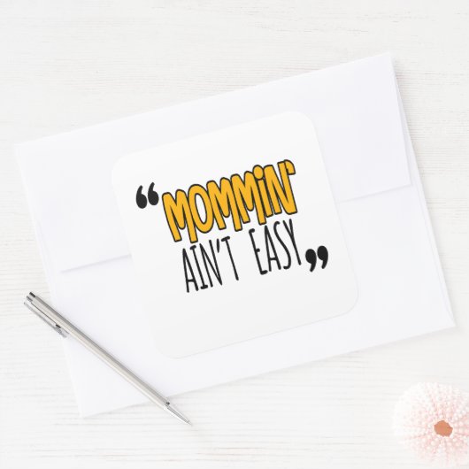 モンミンアイン簡単 スクエアシール (封筒)