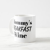 モンミーズブレックファーストワインマグ コーヒーマグカップ (正面左)