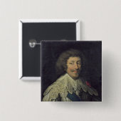 モンモランシーのアンリーII公爵 缶バッジ (正面&裏面)