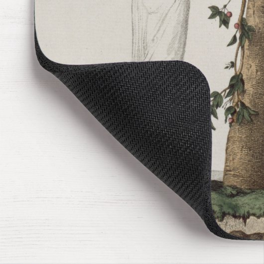 モンモランシーのパリの女性は、「Leからの41をめっきします マウスパッド (コーナー)