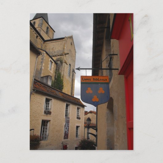 モンモリオンフランス ポストカード (正面)