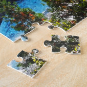 モンモレンシーカスケード滝ケベック。ジグソーパズル ジグソーパズル (側面)