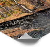 モンモレンシー秋カナダ様式化 ポスター (角)