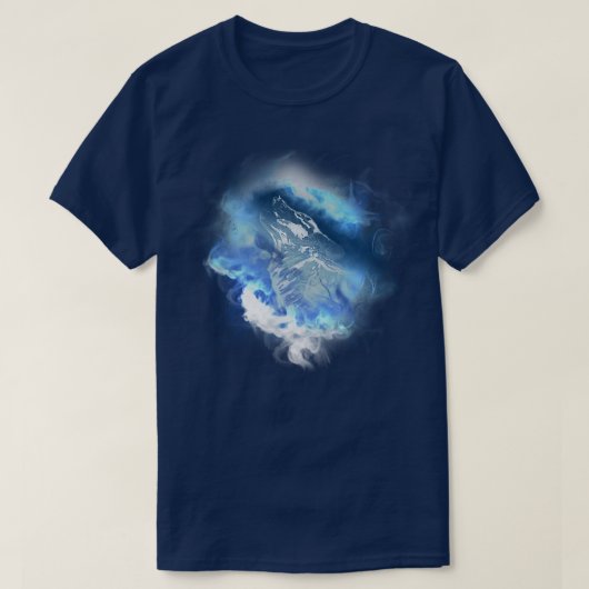 モンライトウルフ Tシャツ (デザイン正面)