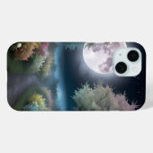 モンライトミッドナイト1 Case-Mate iPhoneケース (裏面 (横))