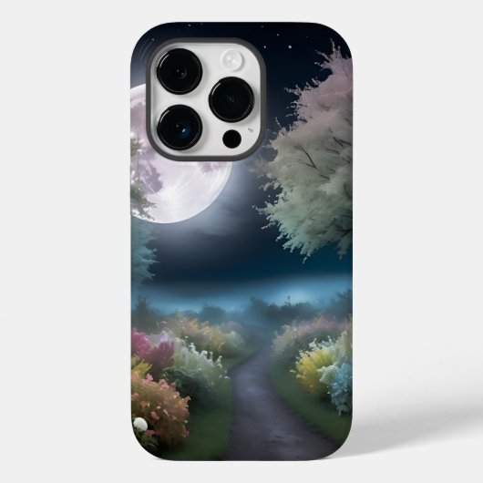 モンライトミッドナイト1 Case-Mate iPhoneケース (裏面)