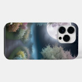 モンライトミッドナイト1 iPhoneケース (裏面横)