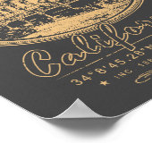 モンロビアロサンゼルスカリフォルニア – マートルアベニュー ポスター (角)