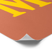 モンロビア州旗 ポスター (角)