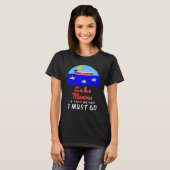 モンローインディアナ湖のお土産 Tシャツ (正面フル)