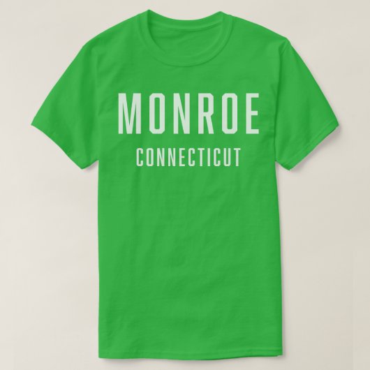 モンローコネチカットTシャツ Tシャツ (デザイン正面)