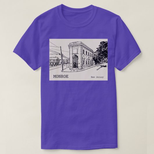 モンローニュージャージー1 Tシャツ (デザイン正面)