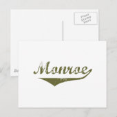 モンロー革命Tシャツ ポストカード (正面/裏面)