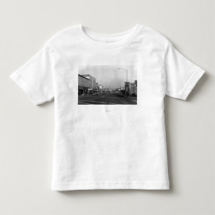 モンロー、WA -都心の通り場面 トドラーTシャツ