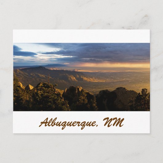 モンーン・オーバー・アルバカーキ ポストカード (正面)