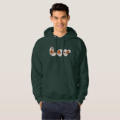 モン族の姓のファミリーマッチングTシャツ パーカ (正面フル)