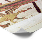 モン・サン・ミシェルに向かうウィリアム軍 ポスター (角)