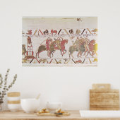 モン・サン・ミシェルに向かうウィリアム軍 ポスター (キッチン)