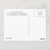 モン・サン・ミシェル住宅 ポストカード (裏面)