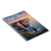 モーアの夕日の崖 ノートブック (右側)