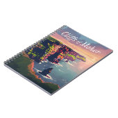 モーアの夕日の崖 ノートブック (左側)