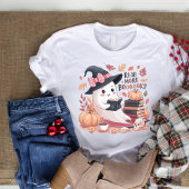 モーア読ーブークス幽霊ハロウィーン Tシャツ
