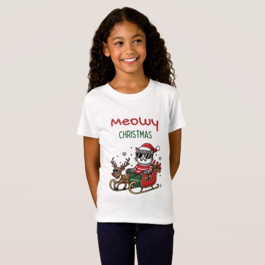 モーウィクリスマス Tシャツ (正面フル)