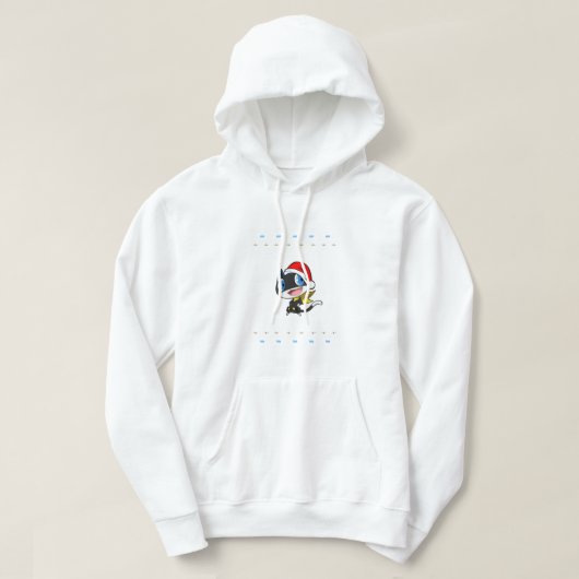 モーガナ・ミュー・イ・クリスマス！ パーカ (デザイン正面)