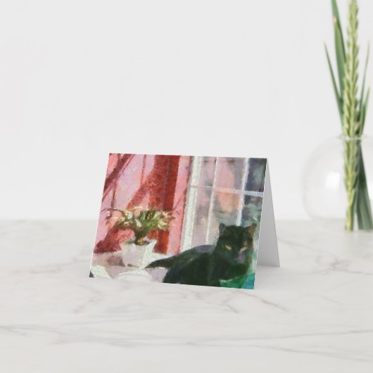 モーガンとの静物詩 カード (正面)