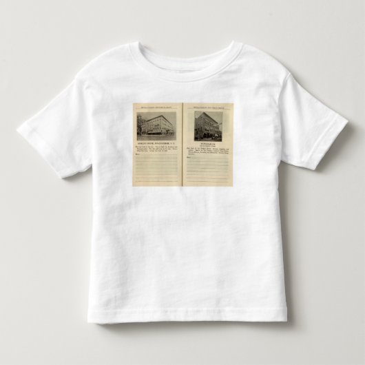 モーガンの家、ヴァンのガレージ、Poughkeepsie トドラーTシャツ (正面)