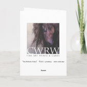 モーガンの馬Notecard カード (裏面)