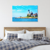 モーガンを通り過ぎ キャンバスプリント (インサイチュ (寝室))