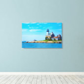 モーガンを通り過ぎ キャンバスプリント (インサイチュ (ウッドフロア))