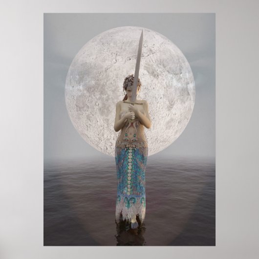 モーガンルフェイアンドエクスカリバー ポスター (正面)