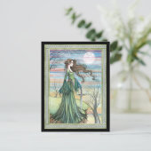 モーガンルフェファンタジーアートハガキ ポストカード (スタンド正面)