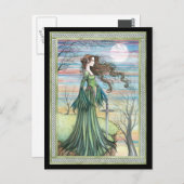 モーガンルフェファンタジーアートハガキ ポストカード (正面/裏面)
