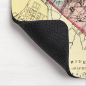 モーガン、バークレー、ジェファーソンの郡の地図 マウスパッド (コーナー)